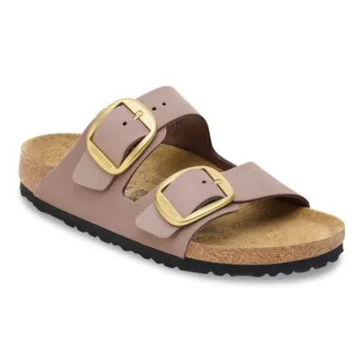 Birkenstock - Arizona Big Buckle - Faded Purple Nubuck Leather