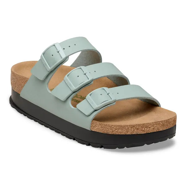 Birkenstock Papillio - Florida Vegan Flex Platform - Pure Sage Birko-Flor