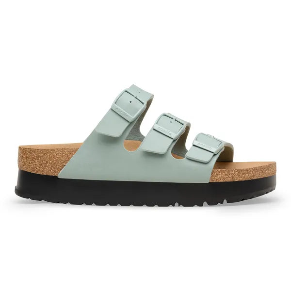 Birkenstock Papillio - Florida Vegan Flex Platform - Pure Sage Birko-Flor