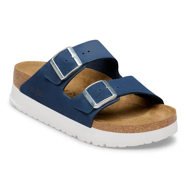 Birkenstock Papillio - Arizona Flex Platform - New Navy Nubuck