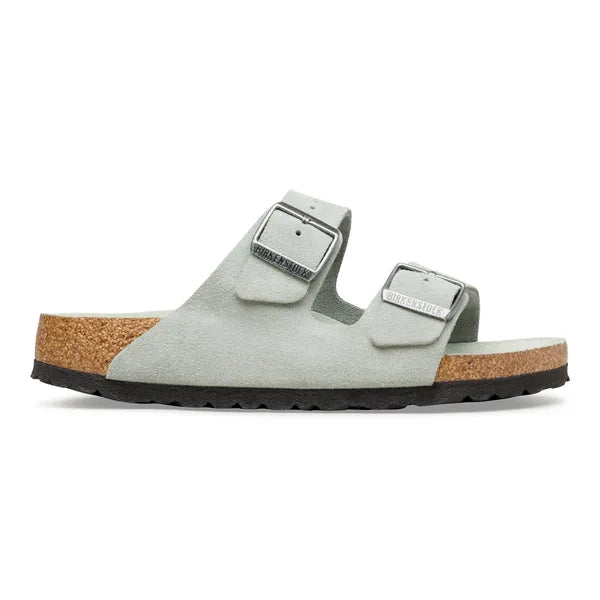 Birkenstock - Arizona Soft - Pure Sage Suede Leather