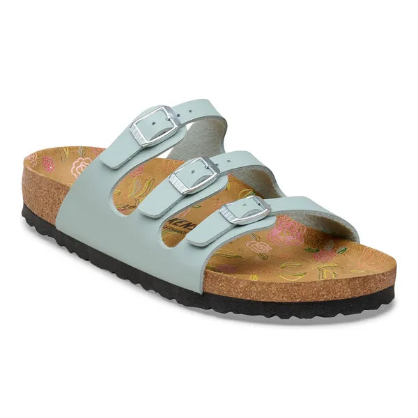 Birkenstock - Florida - Pure Sage / Flowers Birko-Flor
