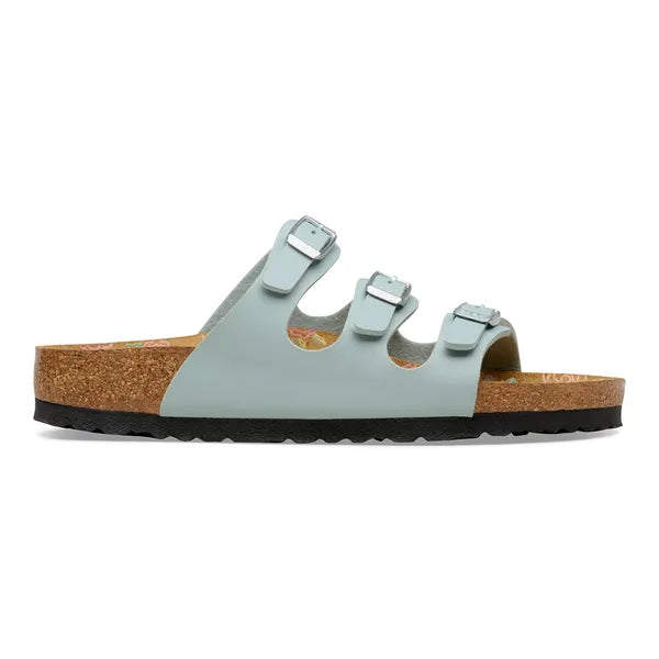 Birkenstock - Florida - Pure Sage / Flowers Birko-Flor