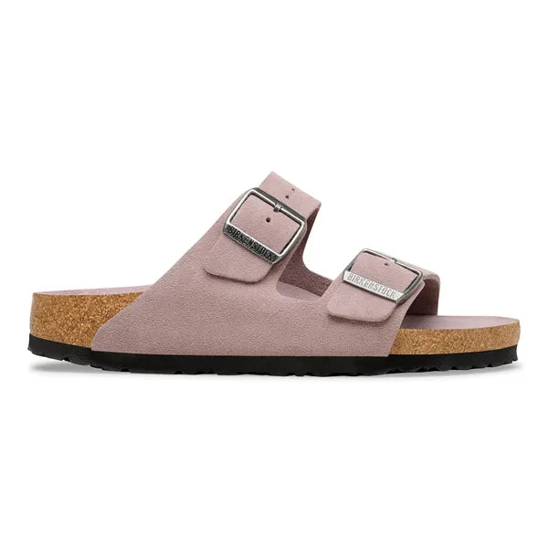 Birkenstock - Arizona Soft - Faded Purple Suede Leather