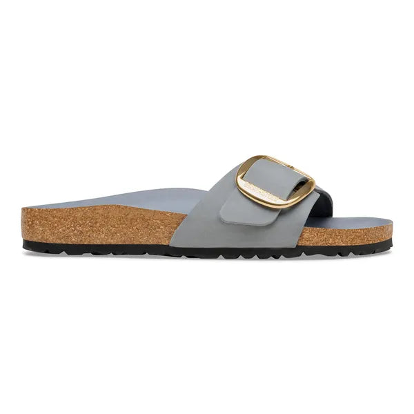 Birkenstock - Madrid Big Buckle - Basalt Gray Leather