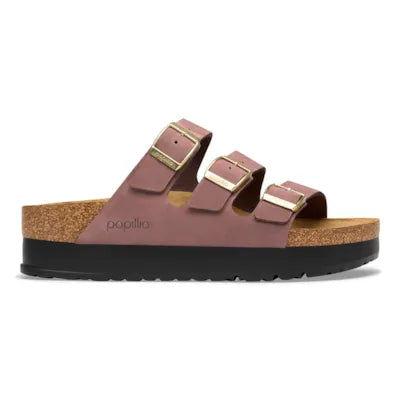 Birkenstock Papillio - Florida Flex Platform - Pepper Nubuck