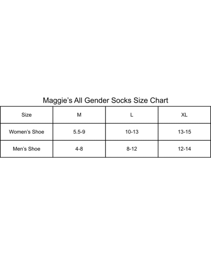 Maggie's Organics - Crew Socks - Aqua Organic Cotton