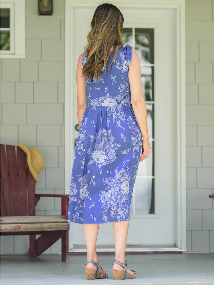 April Cornell - Avonlea Porch Dress - Blue