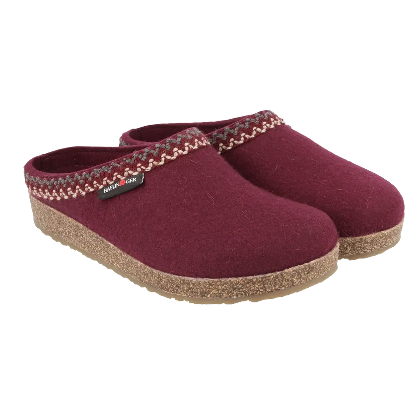 Haflinger - Grizzly Zig Zag - Bordo Wool