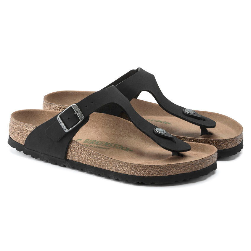 Birkenstock - Gizeh Vegan - Black Birkibuc