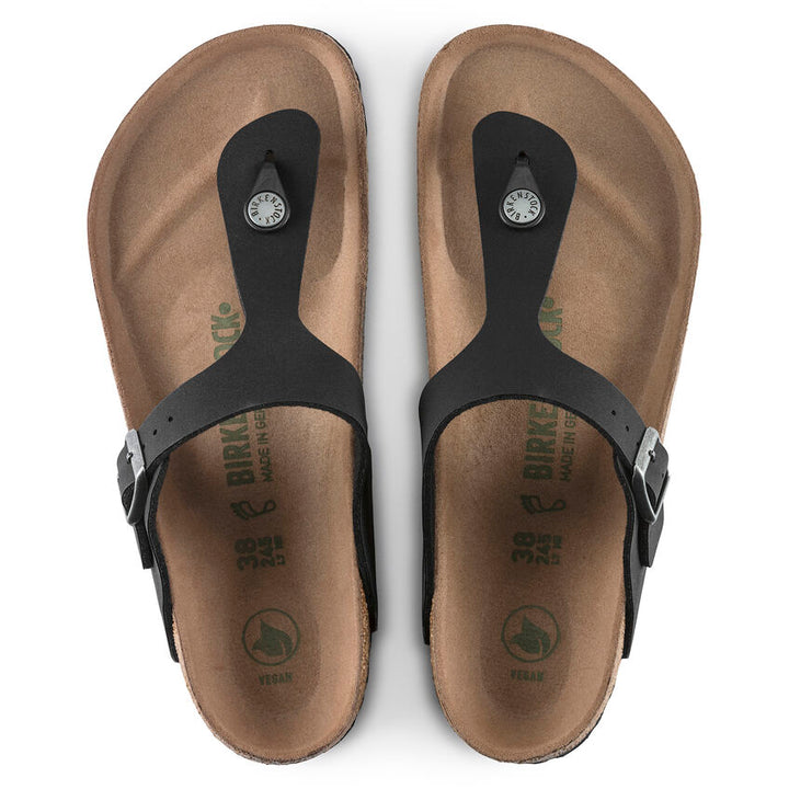 Birkenstock - Gizeh Vegan - Black Birkibuc