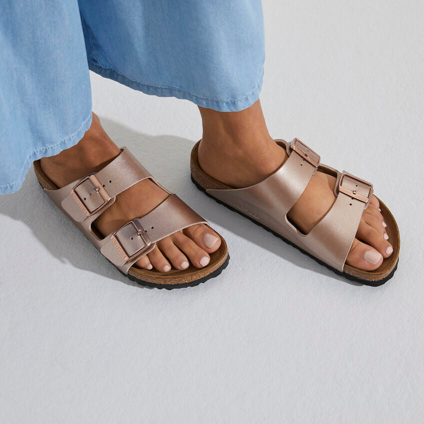 Birkenstock - Arizona - Copper Birko-Flor