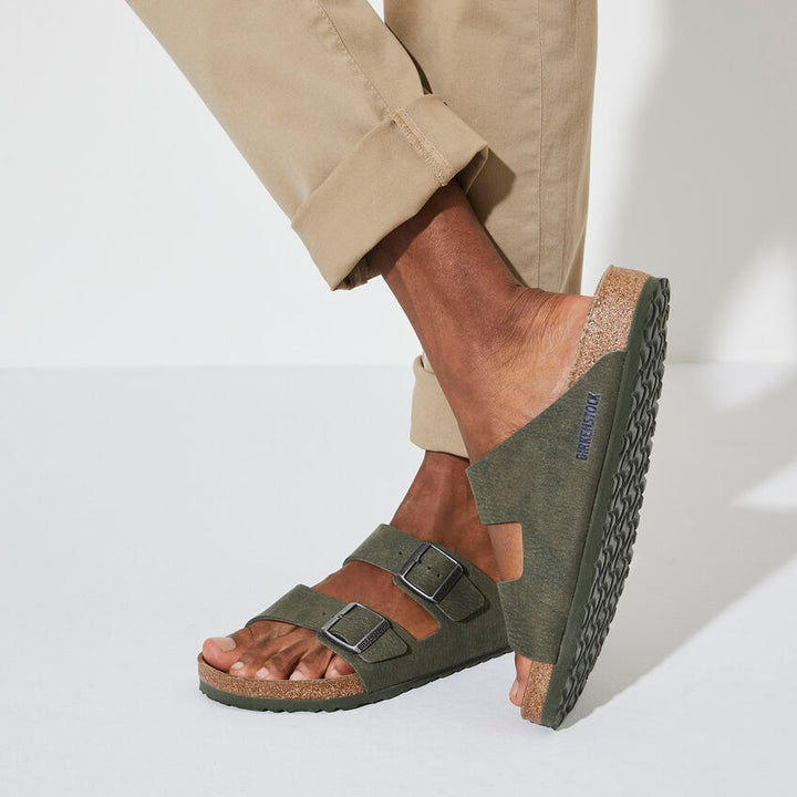 Birkenstock - Arizona Vegan - Desert Dust Thyme Microfiber