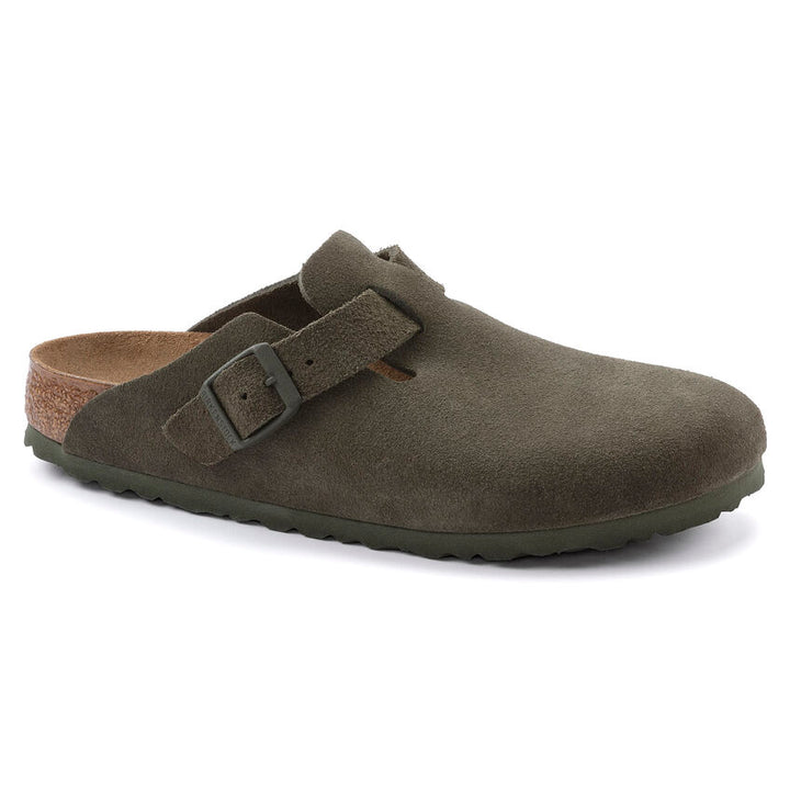 Birkenstock - Boston - Thyme Suede Leather