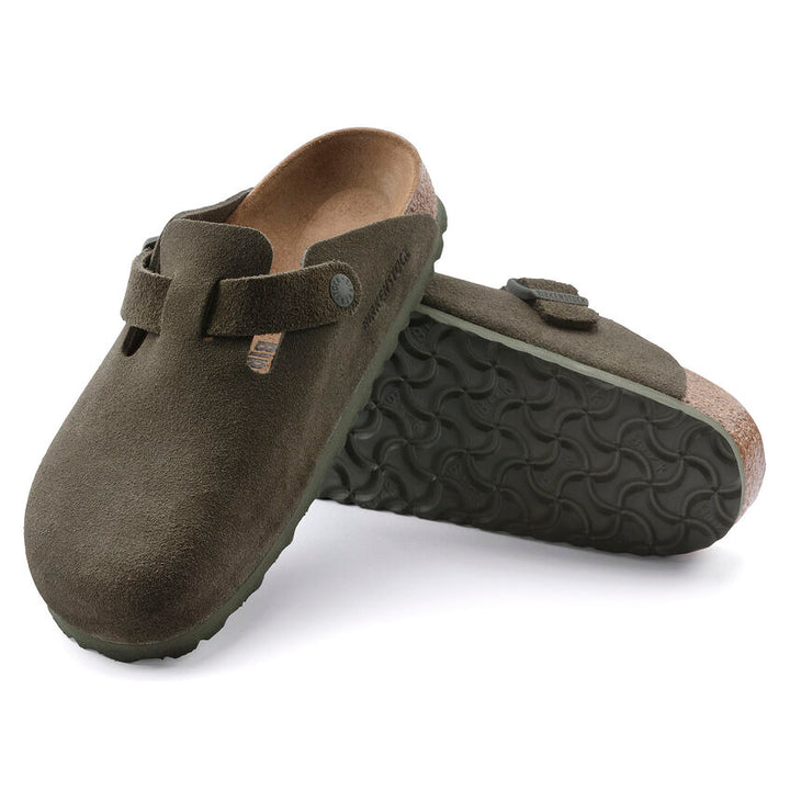 Birkenstock - Boston - Thyme Suede Leather