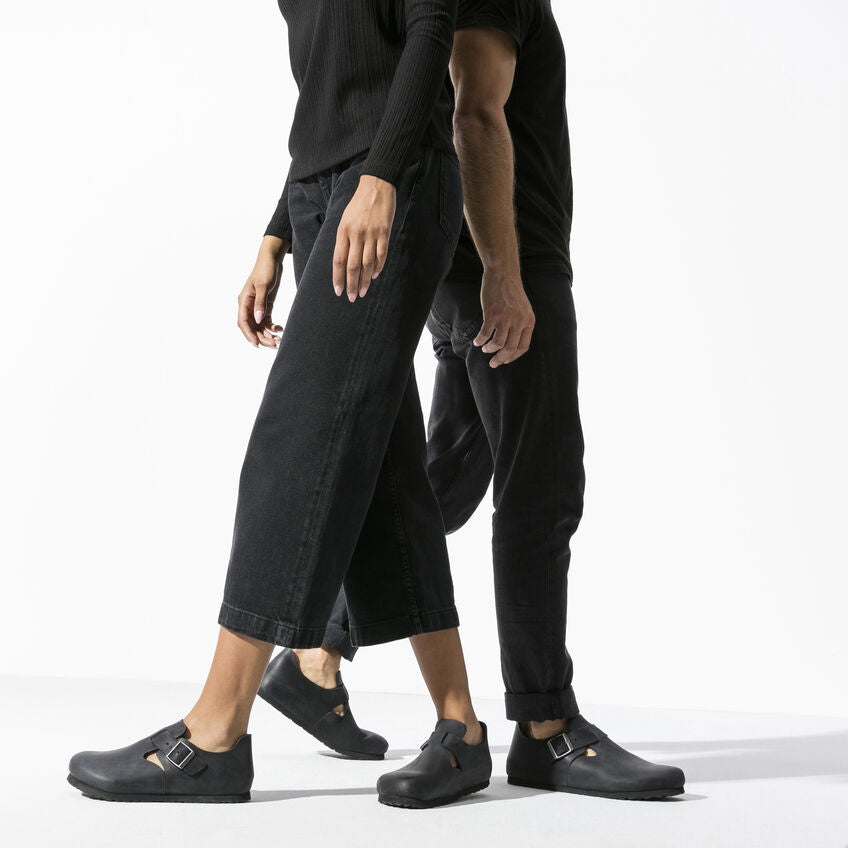 Birkenstock - London - Black Oiled Leather – Fourth Ave Footwear