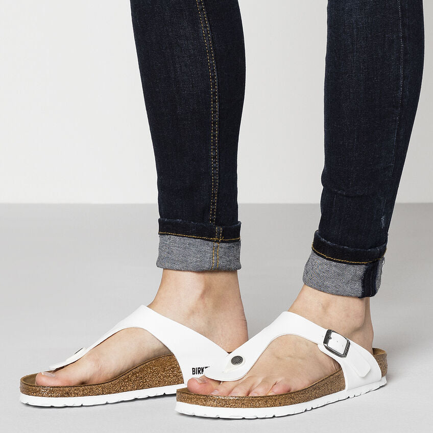 Birkenstock - Gizeh - White Birko-Flor