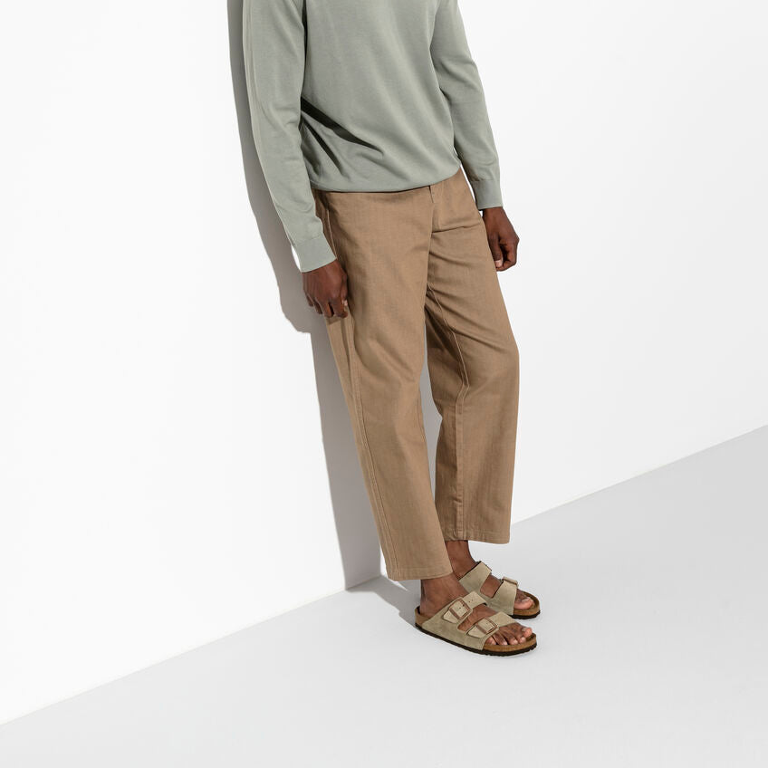 Birkenstock - Arizona Soft - Taupe Suede Leather