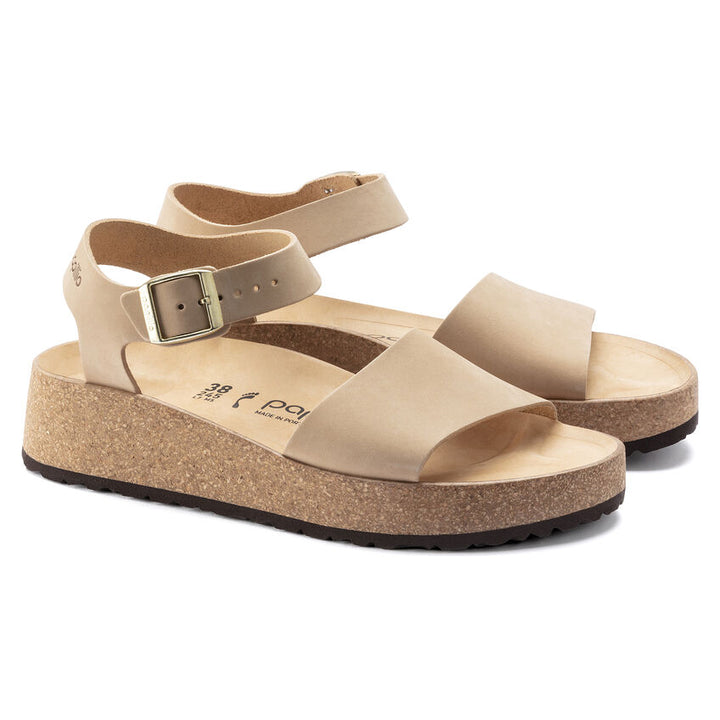 Birkenstock Papillio - Glenda - Sandcastle Nubuck Leather