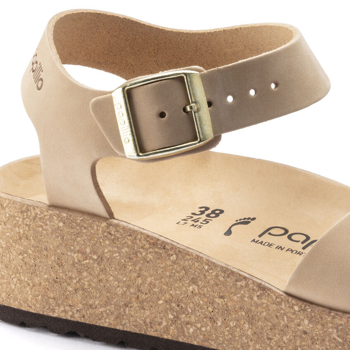Birkenstock Papillio - Glenda - Sandcastle Nubuck Leather