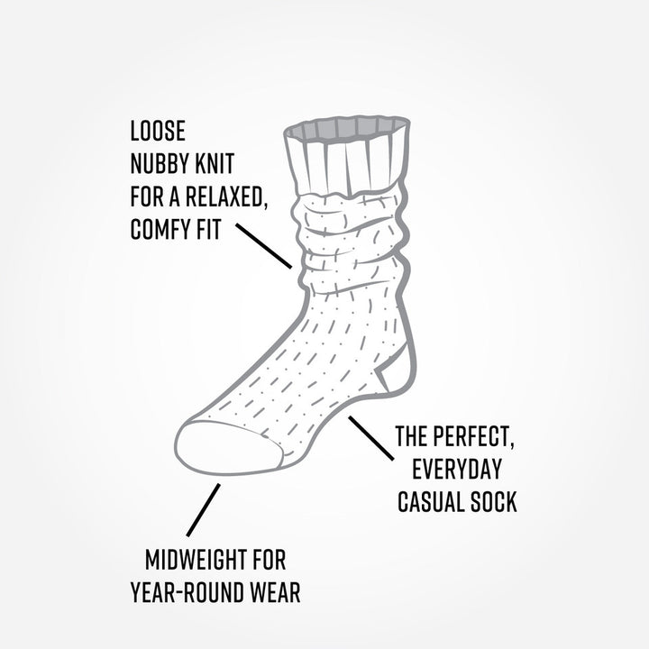 Maggie's Organics - Ragg Sock - Chestnut